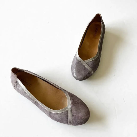 Vionic Caroll Metallic Lilac Ballet Flat Women’s Size 11 Arch Support Comfort‎ - Picture 8 of 8